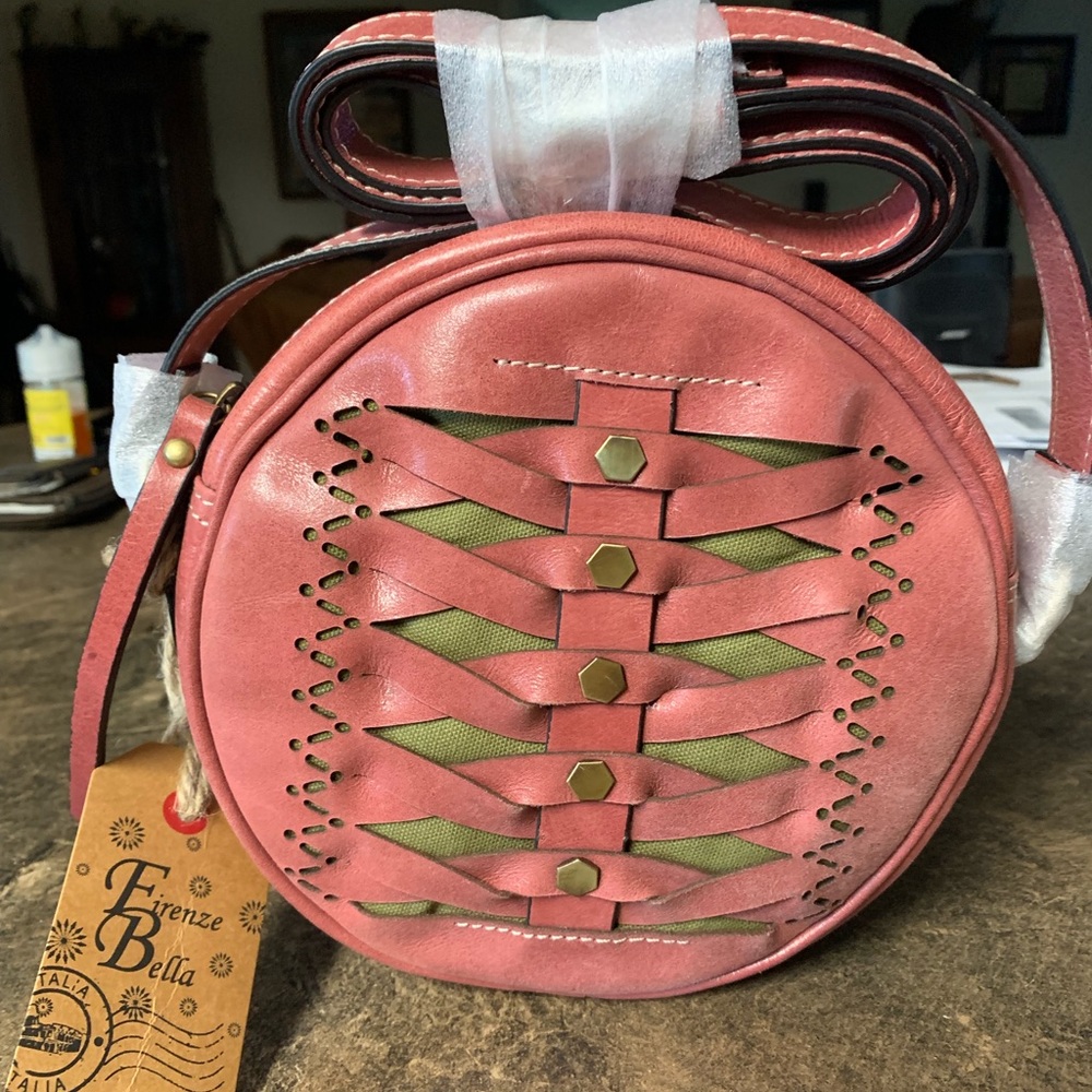 Genuine Leather Firenze Bella purse. Brand new.